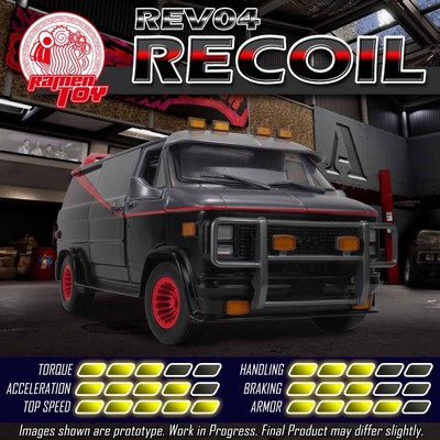 #ad Ramen Toy REV04 Recoil A Team van R.E.V.04 6 Inch 1 12 Scale Fits Marvel Legends $498.85