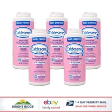 Soothing Body Powder with Cornstarch and Zinc Oxide for Irritated Skin - 5 Pack