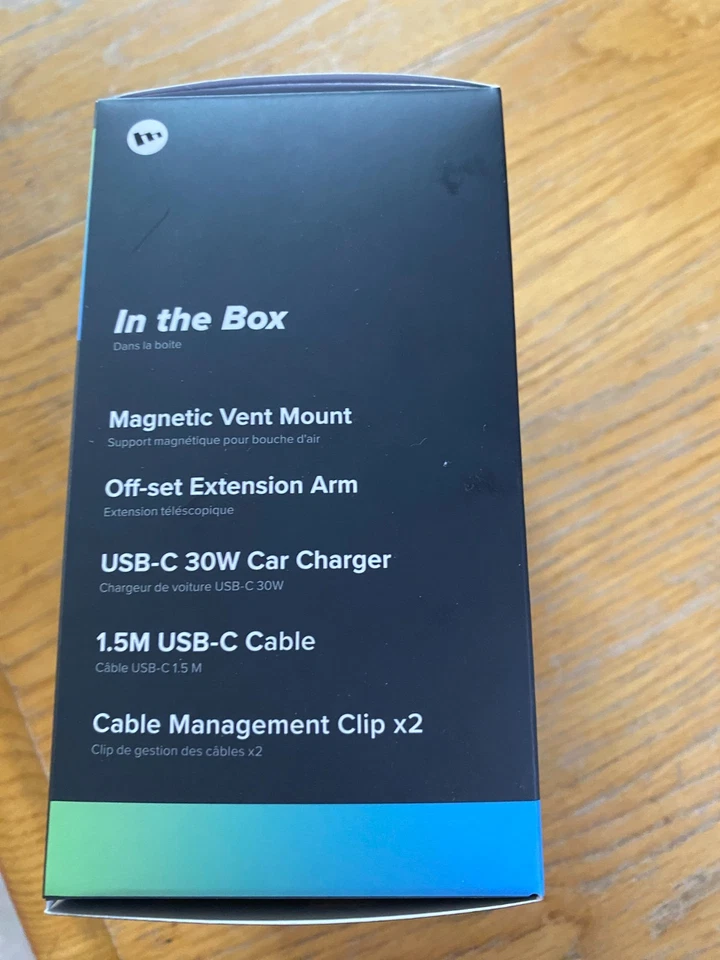 Mophie Snap carga inalámbrica montaje de ventilación para automóvil - negro Foto 3 de 4