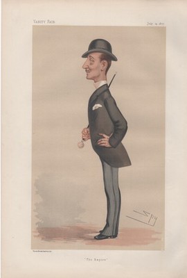 Antique Vanity Fair Royalty Litho of Prince Imperial, Eugene Louis Jean Joseph,
