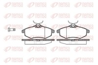 Remsa 0881.00 Bremsbelagsatz, Scheibenbremse FüR CitroËN