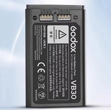 Godox VB30 7.2V 21.456Wh Li-ion Battery for Godox V1 Pro V100 AD100 Flashes