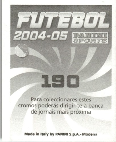 2004 Panini Portugal Futebol Sticker Set Break N'Doye Estoril #190 - Picture 2 of 2