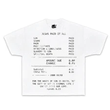 JC PAID Boxy Vintage Shirt Graphic T-shirt Oversized Streetwear Y2K Unisex