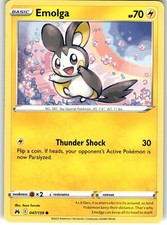 Emolga Common Crown Zenith 047/159 LP