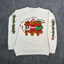 Vintage Have A Beary Merry Christmas Holiday Sweatshirt