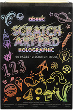 Scratch Art Pads - Rainbow Scratch Paper for Kids - Arts & Crafts Party B