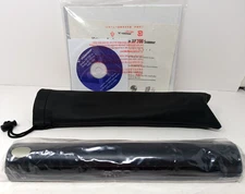 Visioneer Strobe XP 100 Black Portable Document Scanner w/ carrying Open Box