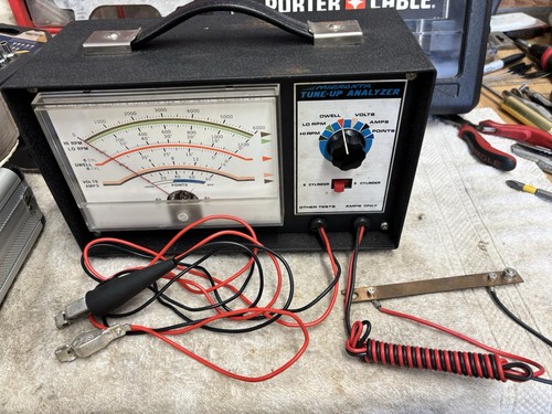 Micronta Auto Tune-up Analyzer # 22-013 Pressure Tester Box & Instructions Sears - 第 2/5 張圖片