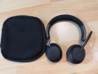 Jabra Evolve2 65  Wireless Stereo Headset - Bluetooth Noise-Cancelling No Dongle