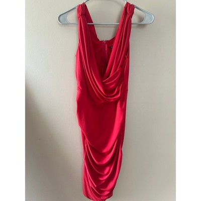 Venus Red Curtain Style Sleeveless Sexy Cocktail Dress