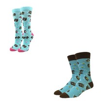 Bundle 2 Items: Otterball One Size Fits Most Crew Socks