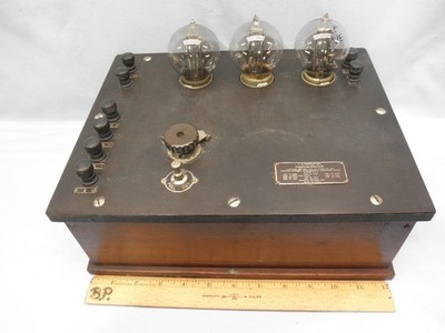 THE FIRST TUBE AMPLIFIER-1921 Western Electric 7A Amplifier -RADIOORPHANAGE