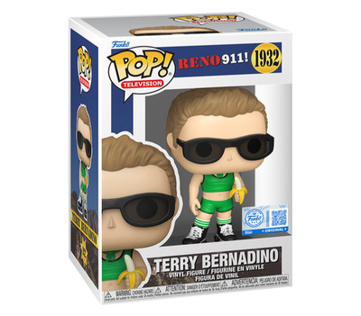 Funko Pop! Terry Bernadino Reno 911! Exclusive Vinyl #1932 + Protector PRESALE