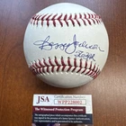 Reggie Jackson Signed AL baseball w/ 563 HRs inscription * JSA *Autographed MLB