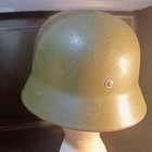 M40 Helmet With Liner & Chinstrap Cold War Made In Germany For Finland Military  — photo 6