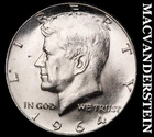1964 Kennedy Half Dollar- Silver- Choice Gem Brilliant Uncirculated #J5816
