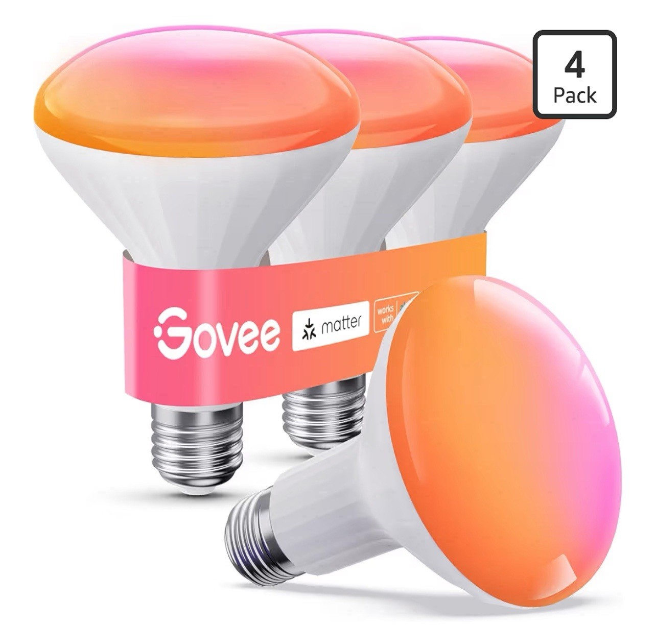 4-pack 850 Lumens Alexa Google Home H6013
