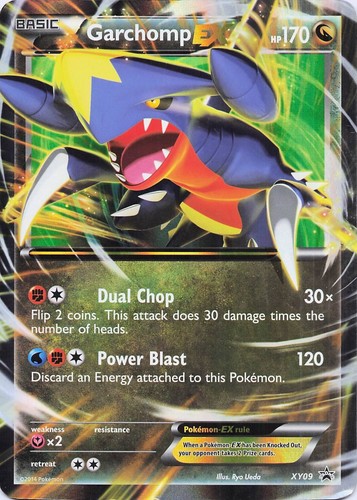 Garchomp EX (XY Black Star Promo) (Jumbo Card) - Artist Ryo Ueda Holo XY09 DMG