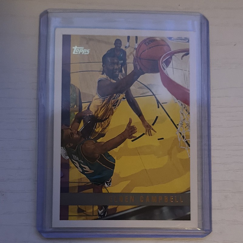 Topps Complete 1999 Elden Campbell Los Angeles Lakers Base Set #74