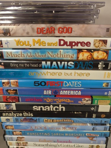 Lot Of 10 DVD Movies No Duplicates Random Mystery Box All Genres