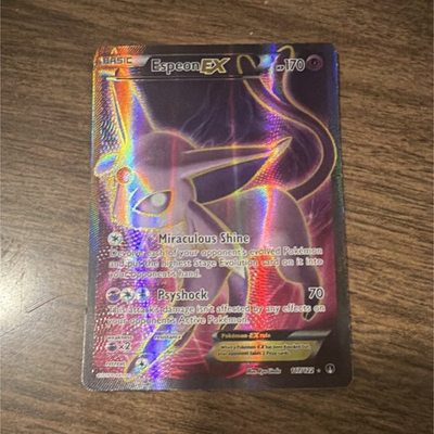 #ad The Pokémon Company Espeon EX Ultra Rare Full Art Holo 117 122 Breakpoint 170 HP $42.87
