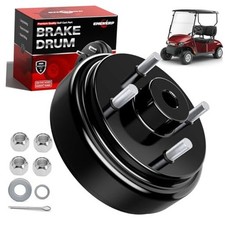 Golf Cart Brake Drum for EZGO TXT 1982-UP Electric and 2-Cycle 1982-1993 Gas,