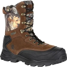 Rocky Men's 8" Multi-Trax Waterproof 800g Insulated Outdoor Boot Realtree Edge -