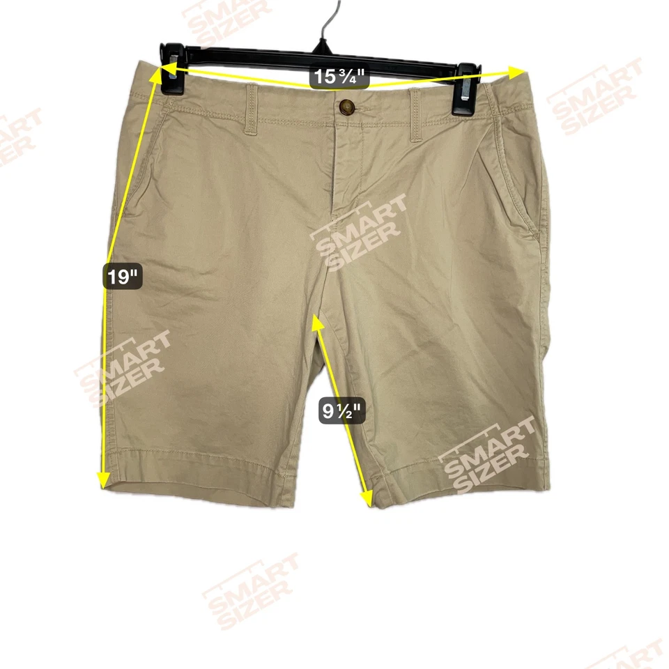 Old Navy Khaki Perfect 百慕大低腰短裤 12 码 — 第 4/4 张图片