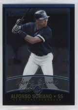 2001 Bowman Chrome Alfonso Soriano #304 0e52