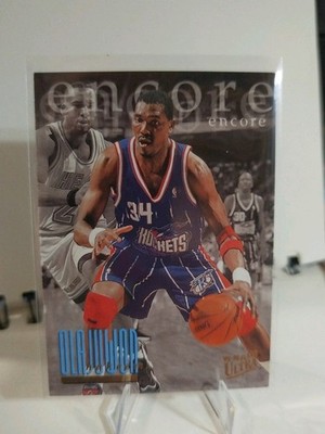 Hakeem Olajuwon Houston Rockets 1995-96 Fleer Ultra NBA Trading Card  328 Encore