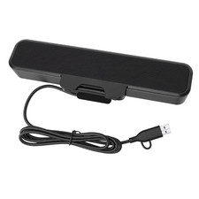 Detachable Mic USB PC Speaker Clear Voice Volume Control For Gaming ZIXR