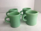 Fire King Jadeite Restaurantware G212 C Handle Mugs, set of 4