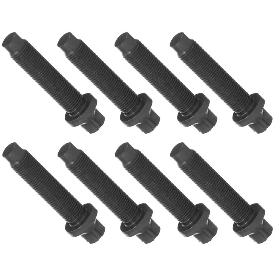 8PCS New Transmission Flywheel Bolt Hex.Head Replacement F77Z-6379-AC For Ford - Image 4 of 4