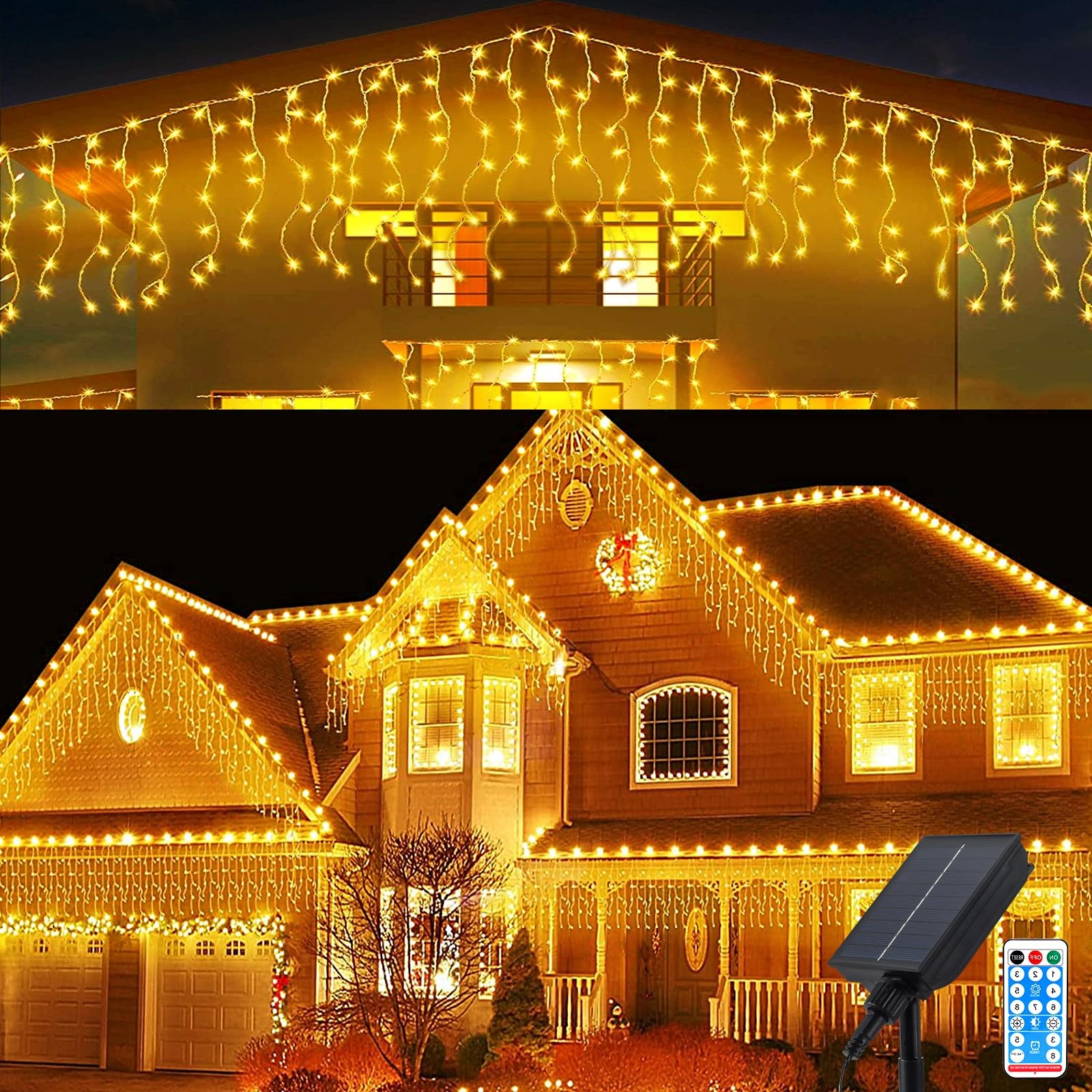 Luci per Feste Micacorn 5m Solari USB - Atmosfera Magica Esterna