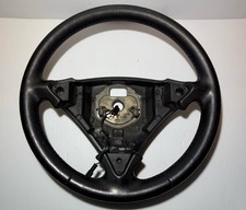 03-10 Porsche Cayenne 955 957 Steering Wheel Black Oem Heated