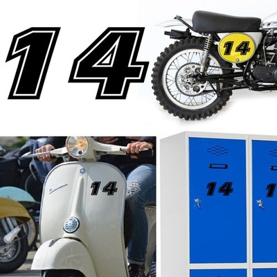 Nummer 14 Eras, Vinylaufkleber