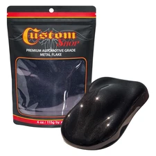 Custom Shop - Jet Black - 4-Ounce Medium Flake .008 Micron Size