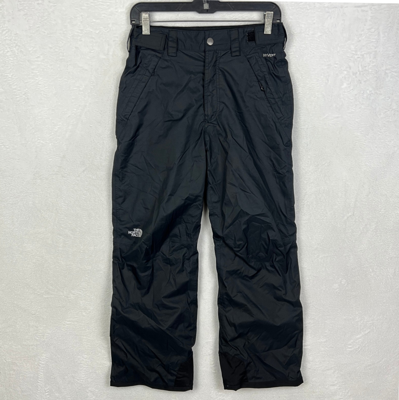 Ski Pants Boys Large Kids Black Windbreaker Hyvent