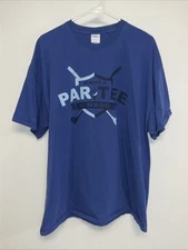 Always A Par Tee Short Sleeve T-Shirt Men’s 2XL Blue.   11777