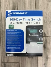 Intermatic ET90215C - 365-Day Digital Timer Ethernet 2 Circuit Super Cap. NEW