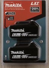 Genuine Mikita BL1860B-2 18V LXT Lithium-Ion 6.0 Ah Battery Twin Pack. USA-stock