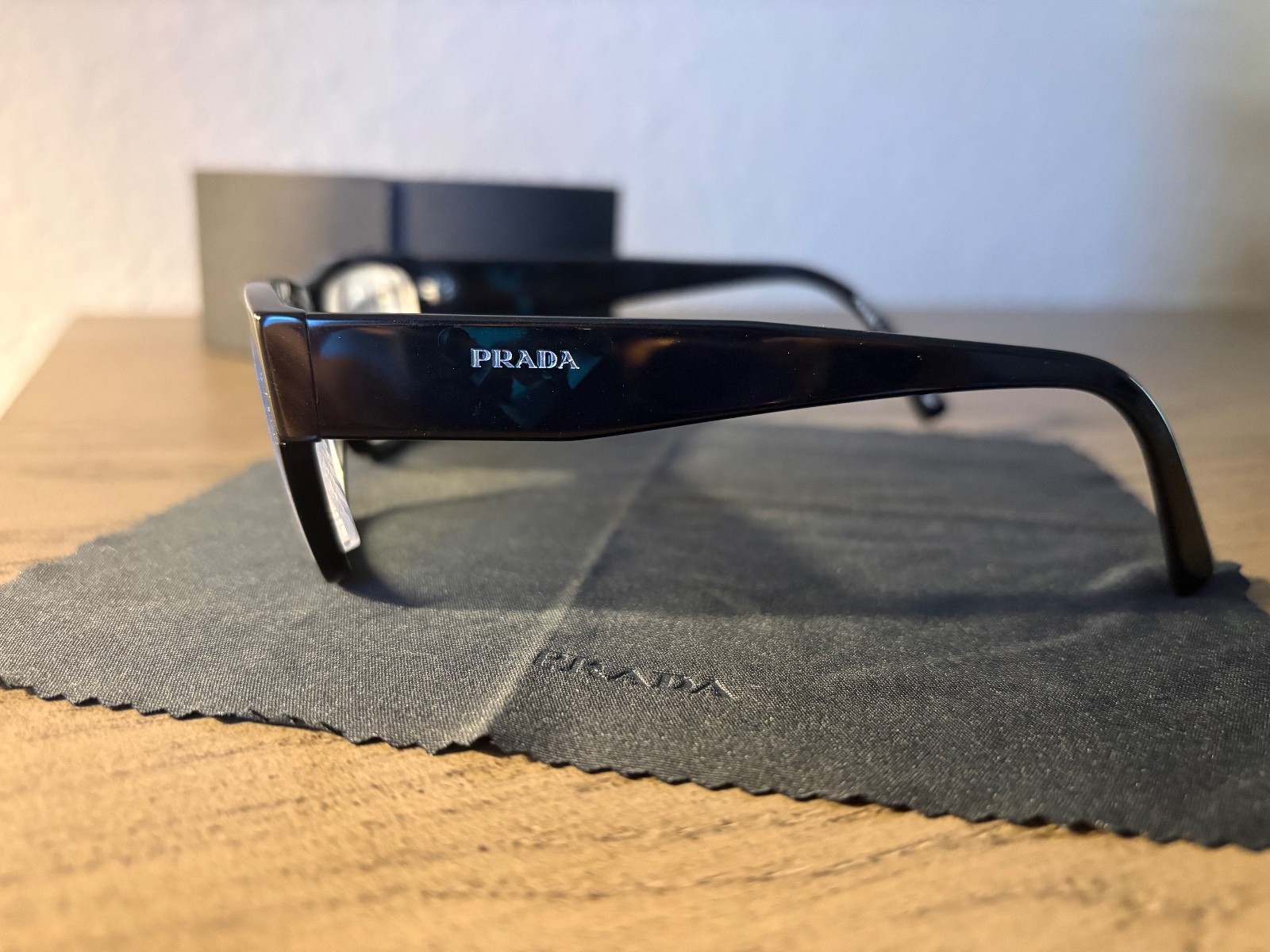 Prada PR15YV 1AB1O1 Black 54mm Men’s Eyeglasses thumbnail 2