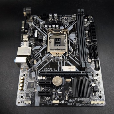 GIGABYTE H310M H 2.0 MicroATX Motherboard Gebraucht Funktionstüchtig