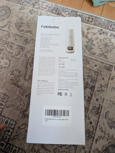 Scaldabagno e latte portatile (batteria più grande) - Foto 4 di 5