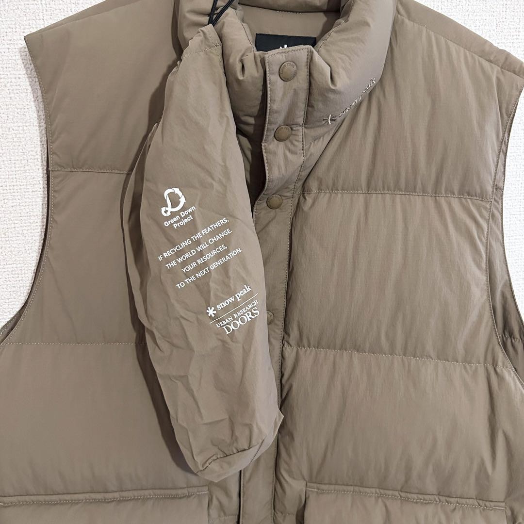 スノーピーク　RecycledNylon RipstopDownVest snow peak / スノーピーク | Recycled Nylon Ripstop Down Vest