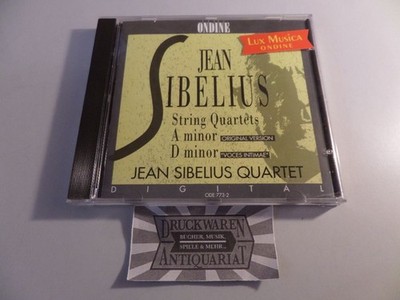 Sibelius: Streichquartett A minor, D minor [CD]. Sibelius, Jean,  Jean Sibelius 