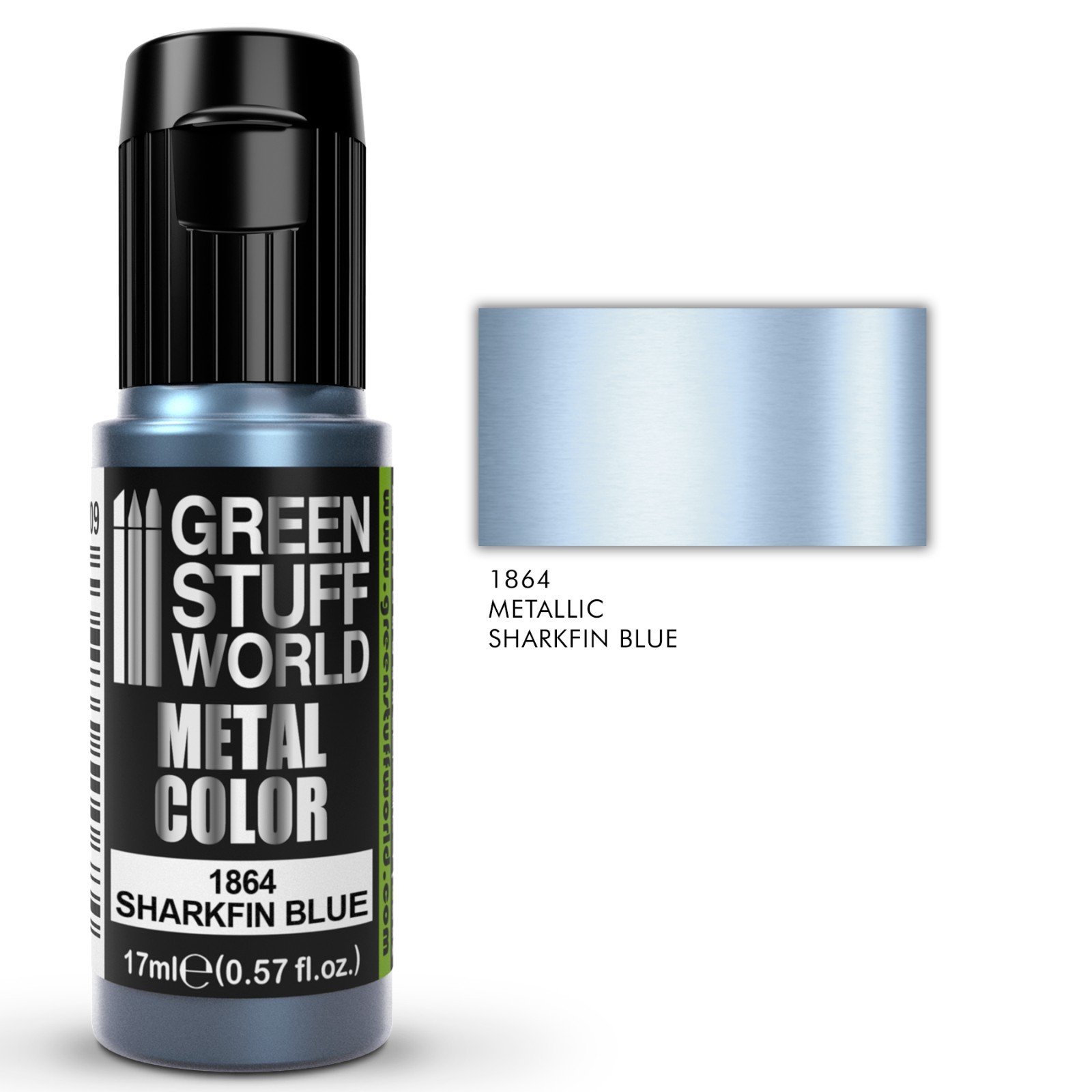 Pittura Metallica - SHARKFIN BLUE - Aerografo Acrilico Metallico Vernice Blu