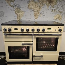 Rangemaster Professional Plus Induction Range Cooker in Cream and Chrome 110cm