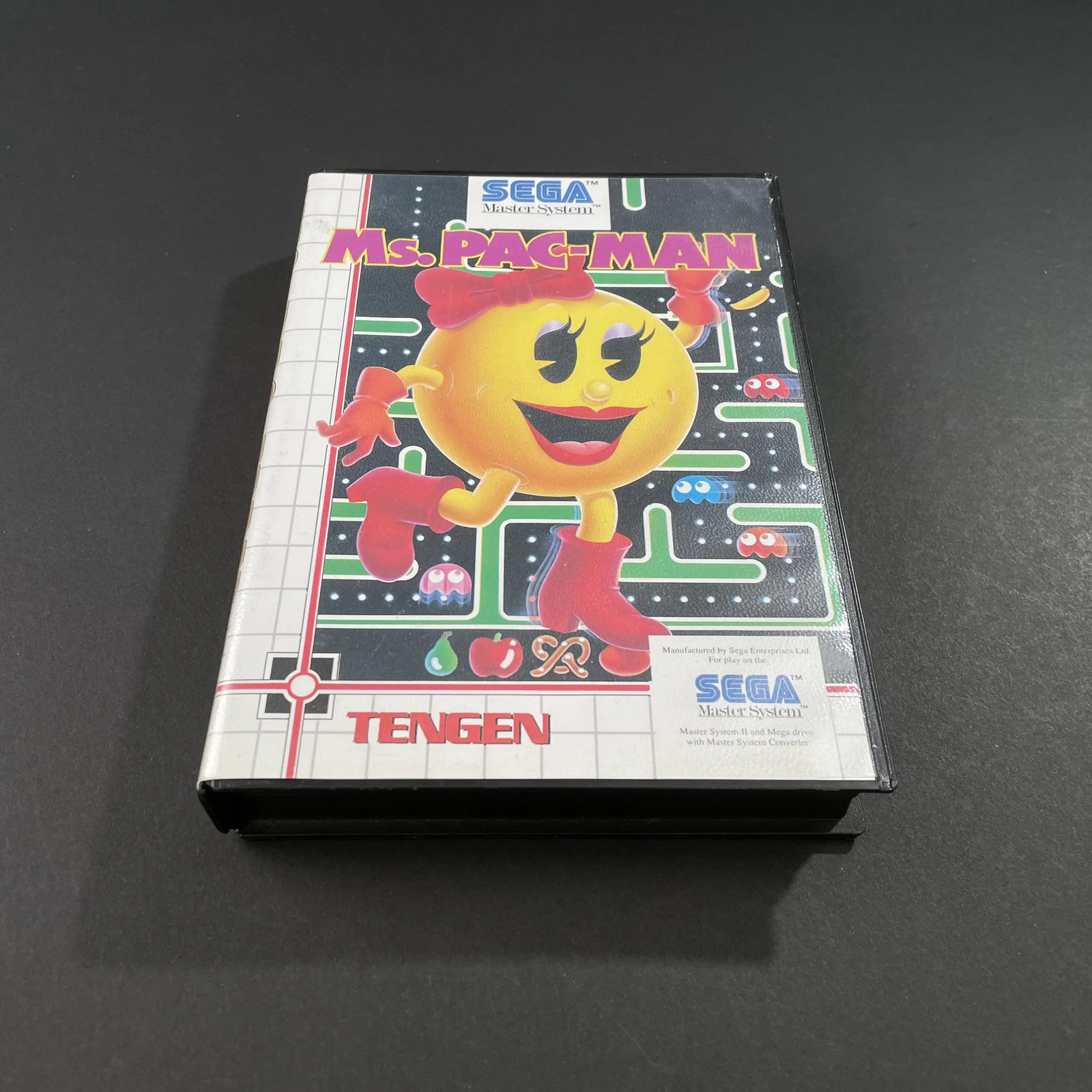 SEGA Master System Ms. Pac Man EUR Trés Bon état